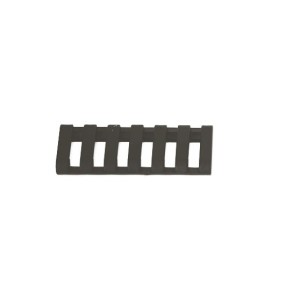 ERGO 7-Slot Rail Cover 3 pack - Black